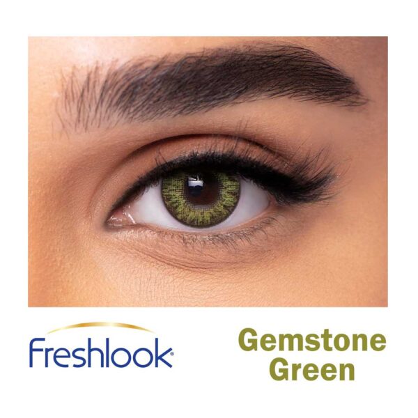 FreshLook COLORBLENDS – 2 lenses – With Power – Gemstone Green