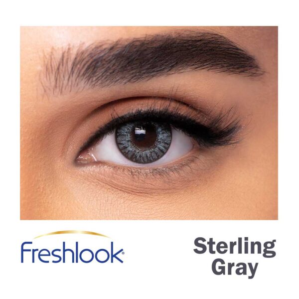 FreshLook COLORBLENDS – 2 lenses – With Power – Sterling Gray